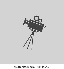 Video camera Icon, Vector