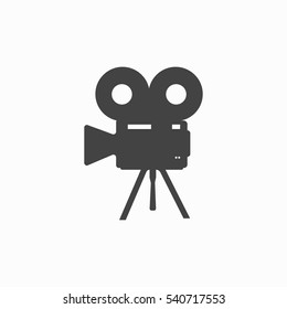 Video camera icon vector