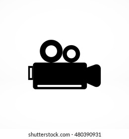 video camera icon, vector best flat icon, EPS