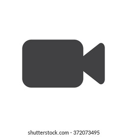 Video camera Icon vector flat design