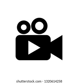 Video camera icon vector. Video Camera. Camera Icons. Movie Sign. Cinema