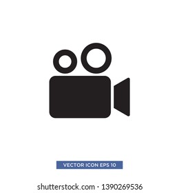 Video camera icon vector illustration