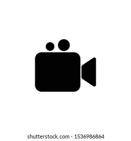 Video camera icon vector Illustration