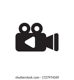Videokamera-Symbol Vector Illustration