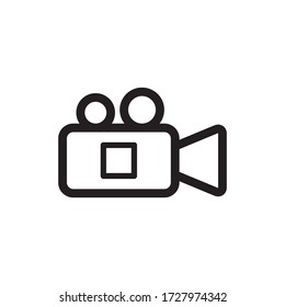 Video Camera Icon Vector Illustration