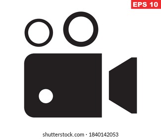 video camera icon vector illustration