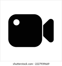 Vector de icono de cámara de vídeo Ilustración