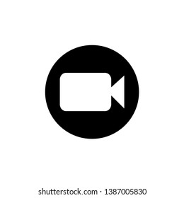 video camera icon vector illustrator
