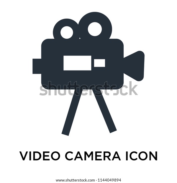 Video Camera\
icon vector isolated on white background for your web and mobile\
app design, Video Camera logo\
concept