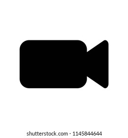 Video camera icon vector icon. Simple element illustration. Video camera symbol design. Can be used for web and mobile.