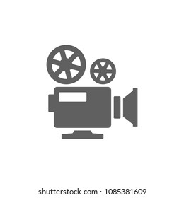 Video camera icon vector. Symbol for your web site design, logo, app, UI. Vector illustration, EPS