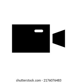 Video Camera Icon Vector Symbol Design Illustration