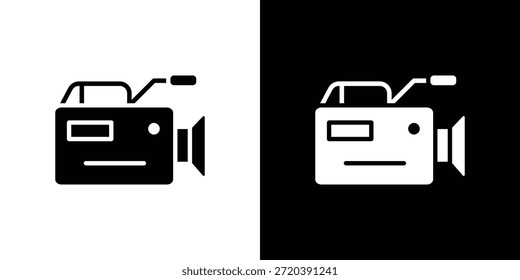 Video camera icon vector, Symbol, logo illustrations