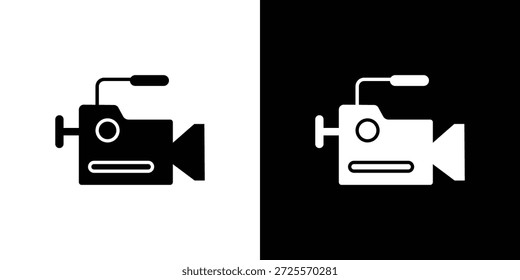 Video camera icon vector, Symbol, logo illustrations