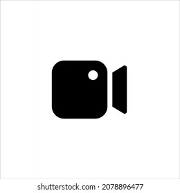 Video Camera Icon Vector Template Illustration Design
