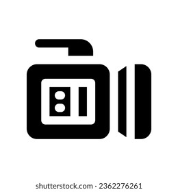 video camera icon. vector icon for your website, mobile, presentation, and logo design.