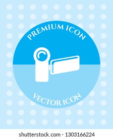 Video Camera Icon for Web, Applications, Software & Graphic Designs.
