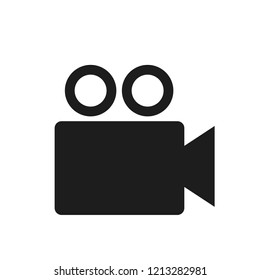 Video Camera. Camera Icons. Movie Sign. Cinema. Vector.