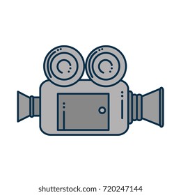 video camera isolated icon