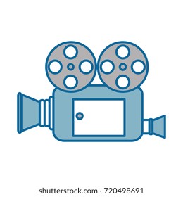 video camera isolated icon