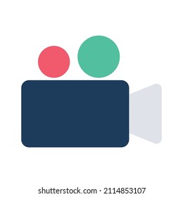 video camera Isolated Vector icon which can easily modify or edit

