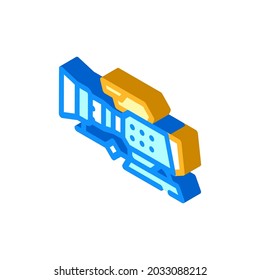 video camera isometric icon vector. video camera sign. isolated symbol illustration