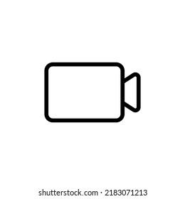 Video Camera line icon vector design