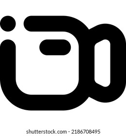 Video Camera line style icon vector design and illustration template