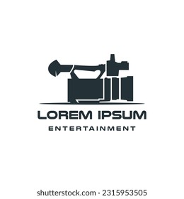 Video Camera Logo Design Pro Vector