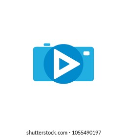 Video Camera Logo Icon Design
