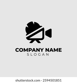 Video Camera Logo Image Vector