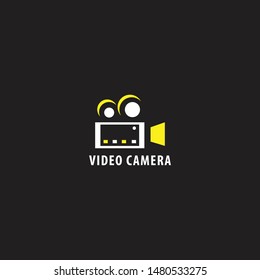 video camera logo with simple shapes and fresh colors make this logo design. unique, attractive, modern.
