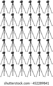  video camera on a tripod