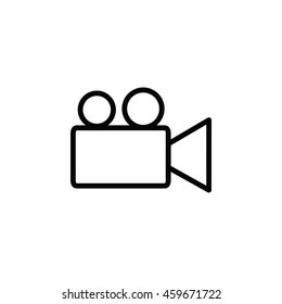 Video Camera Outline Icon