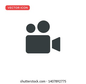 Video Camera Play Icon Vector Illustration Design