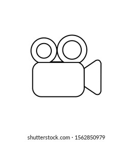 Video Camera / Video Recorder Icon Vector Illustration