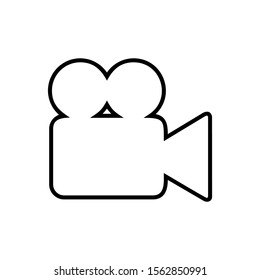 Video Camera / Video Recorder Icon Vector Illustration