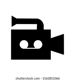 Video Camera / Video Recorder Icon Vector Illustration