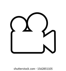 Video Camera / Video Recorder Icon Vector Illustration