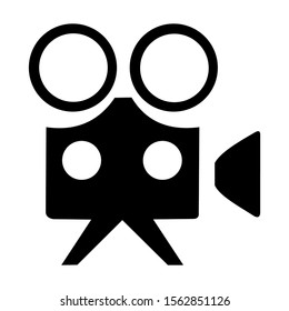 Video Camera / Video Recorder Icon Vector Illustration
