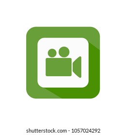 video camera sign icon