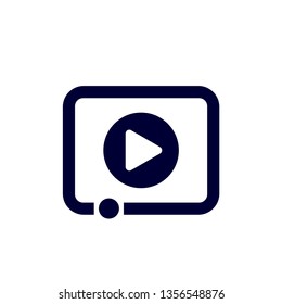 Video Camera simple icon. Movie or Cinema sign. Multimedia symbol. Quality design elements.
