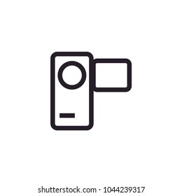 Video Camera Simple Vector Icon