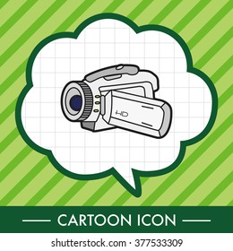 video camera theme elements vector,eps