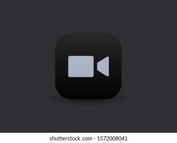 Video Camera - Vector App Icon