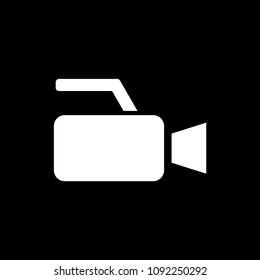 Video camera vector icon