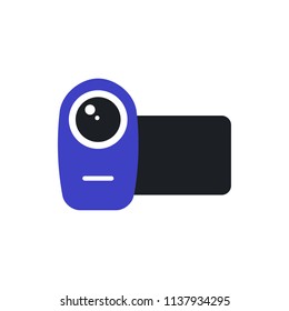 video camera vector icon