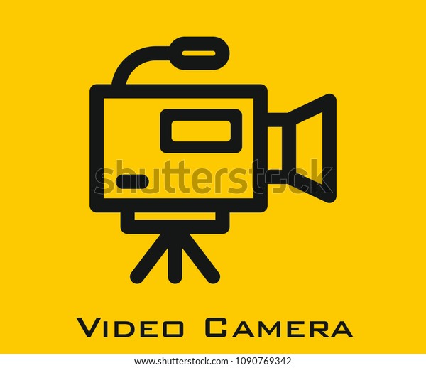 Video Camera vector\
icon