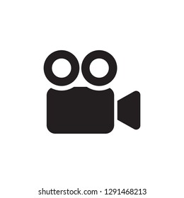Video Camera Vector Icon. Cinema camera icon. Movie Camera icon in trendy flat style - Vector. 