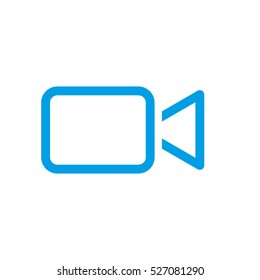 video camera, vector icon, eps10